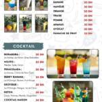 Menu Chouf l'Or Marrakech December 2023 450012-537100